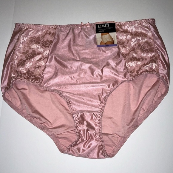 Bali Double Support Brief NWT Studio Pink Size 10 - Picture 5 of 15